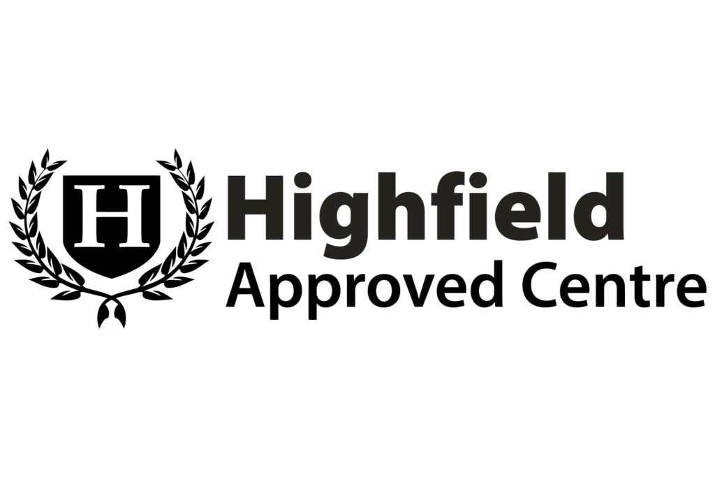Highfield Approved Centre accreditation logo for regulated sustainability training.